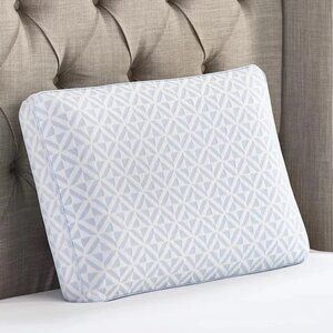 New ProSleep Cool Comfort Memory Foam Gusseted Bed Pillow, Oversized,